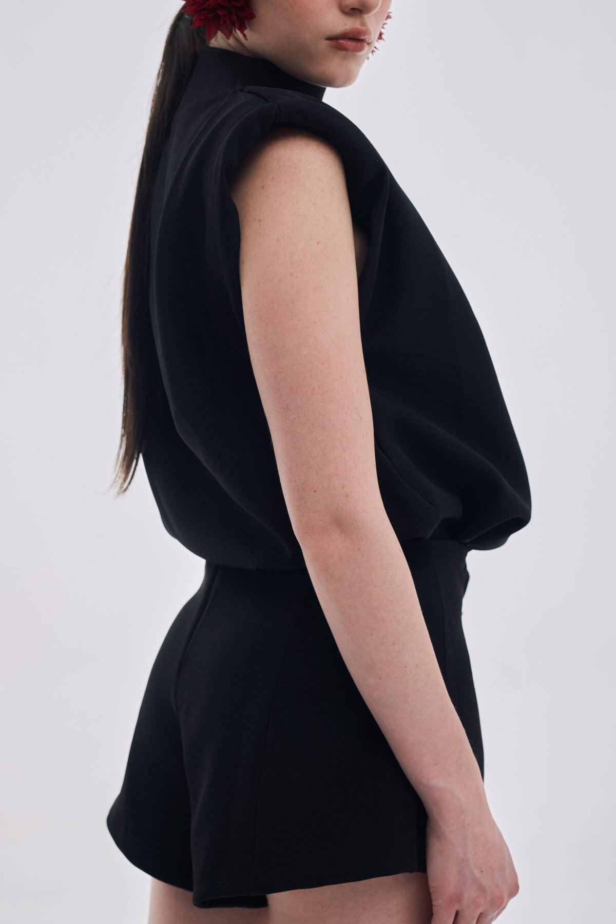Contour Blouse Black