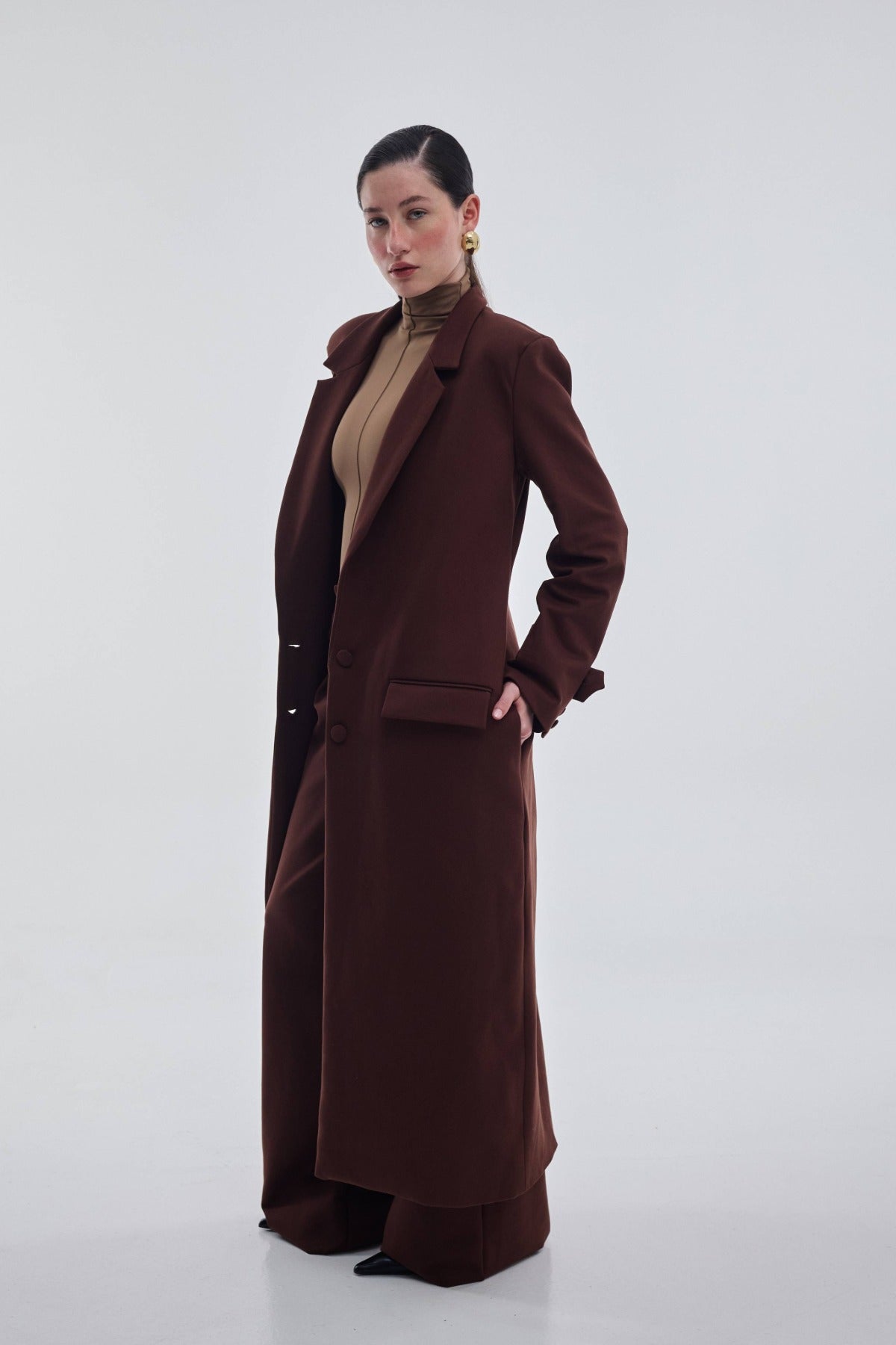 Herencia Coat Brown