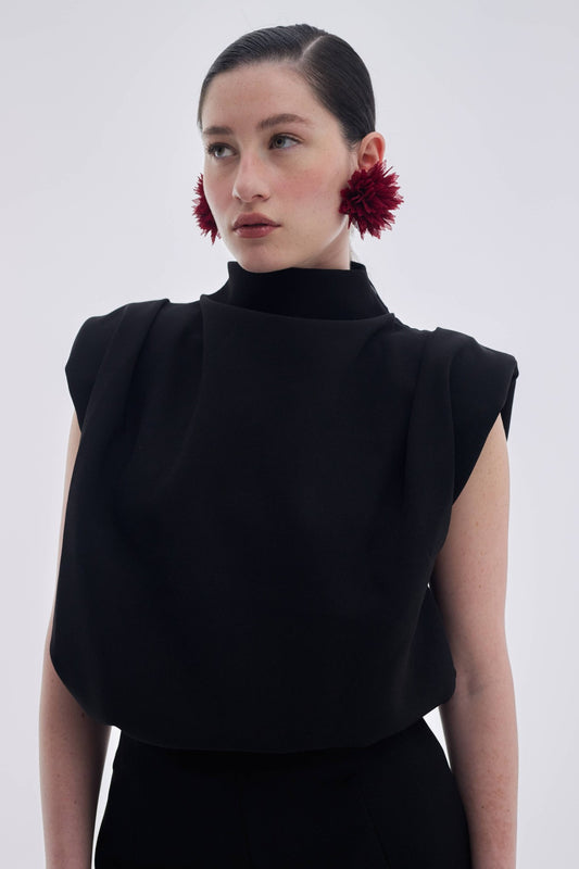 Contour Blouse Black