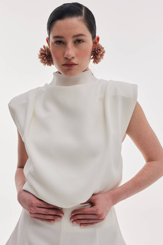 Contour Blouse White
