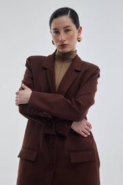 Herencia Coat Brown