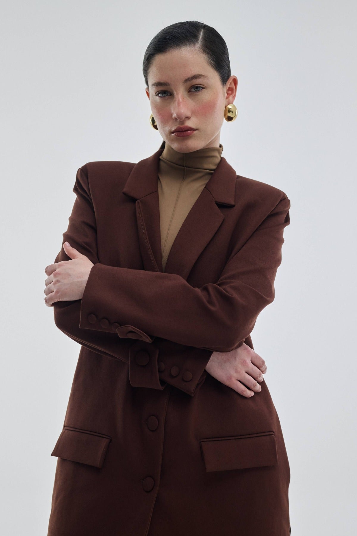 Herencia Coat Brown