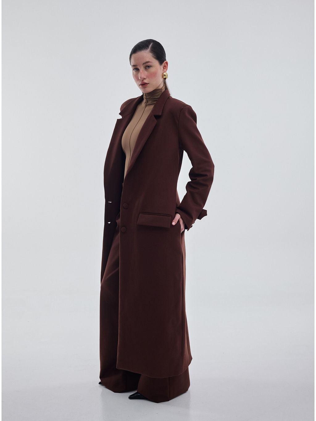 Herencia Coat Brown