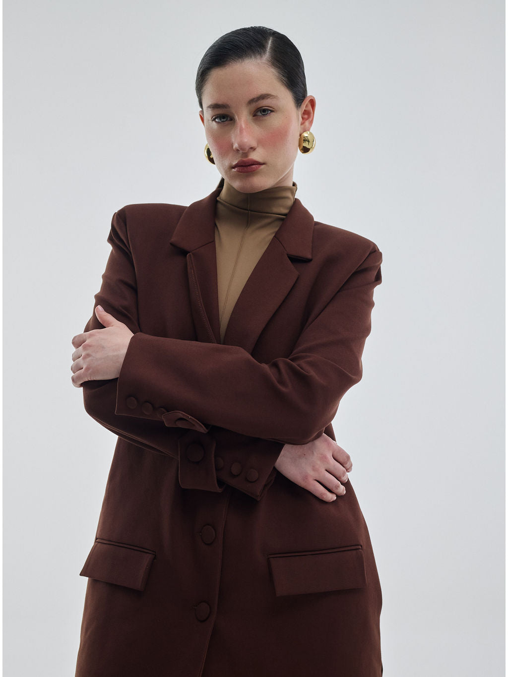 Herencia Coat Brown